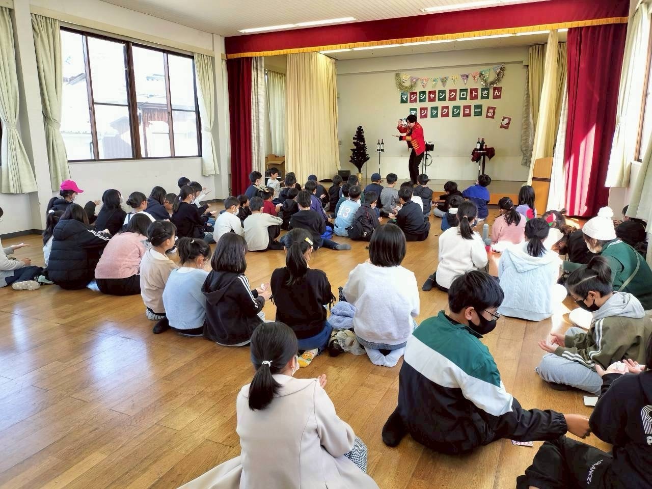 マジックショーの様子