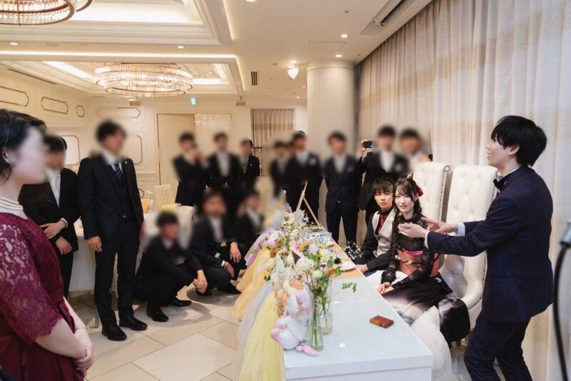 結婚式マジシャン