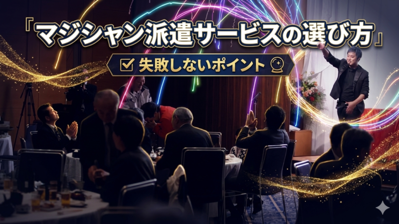 マジシャン派遣