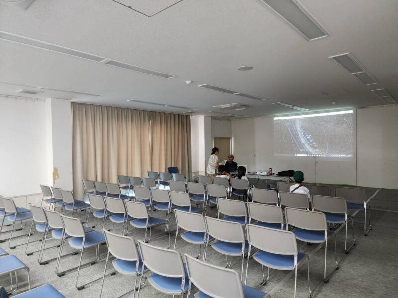 出張マジックの会場の様子