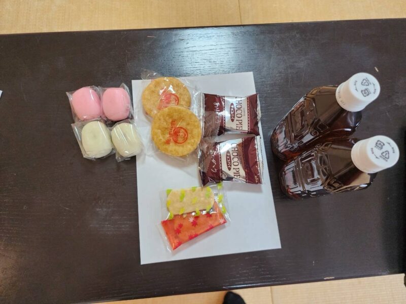 お客様からの差し入れ